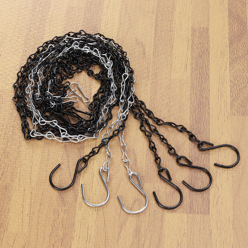 Hanging Planter Basket - 6Pcs Hanging Basket Chains Hanging Chains