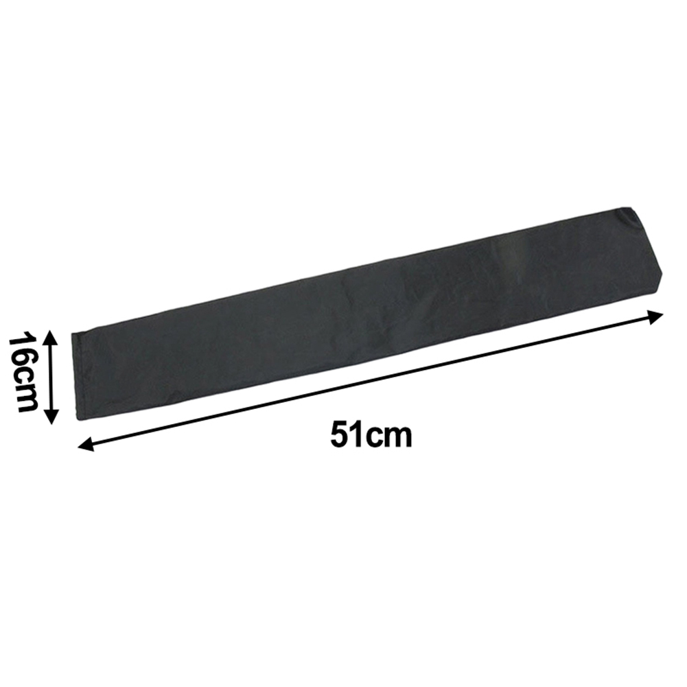 Gardening Tools Organizer - Black Polyester Storage Bag 15x61cm For