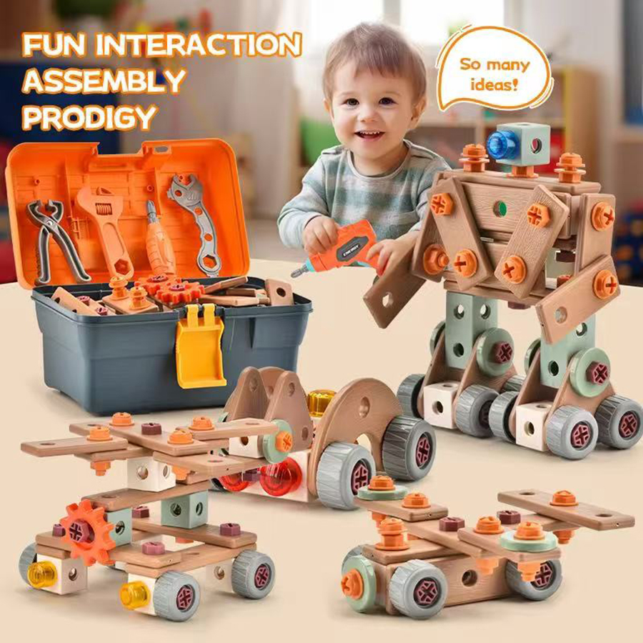 Gardening Tools Kit For Kids - DIY- Kids Tool Set Nut Assembly