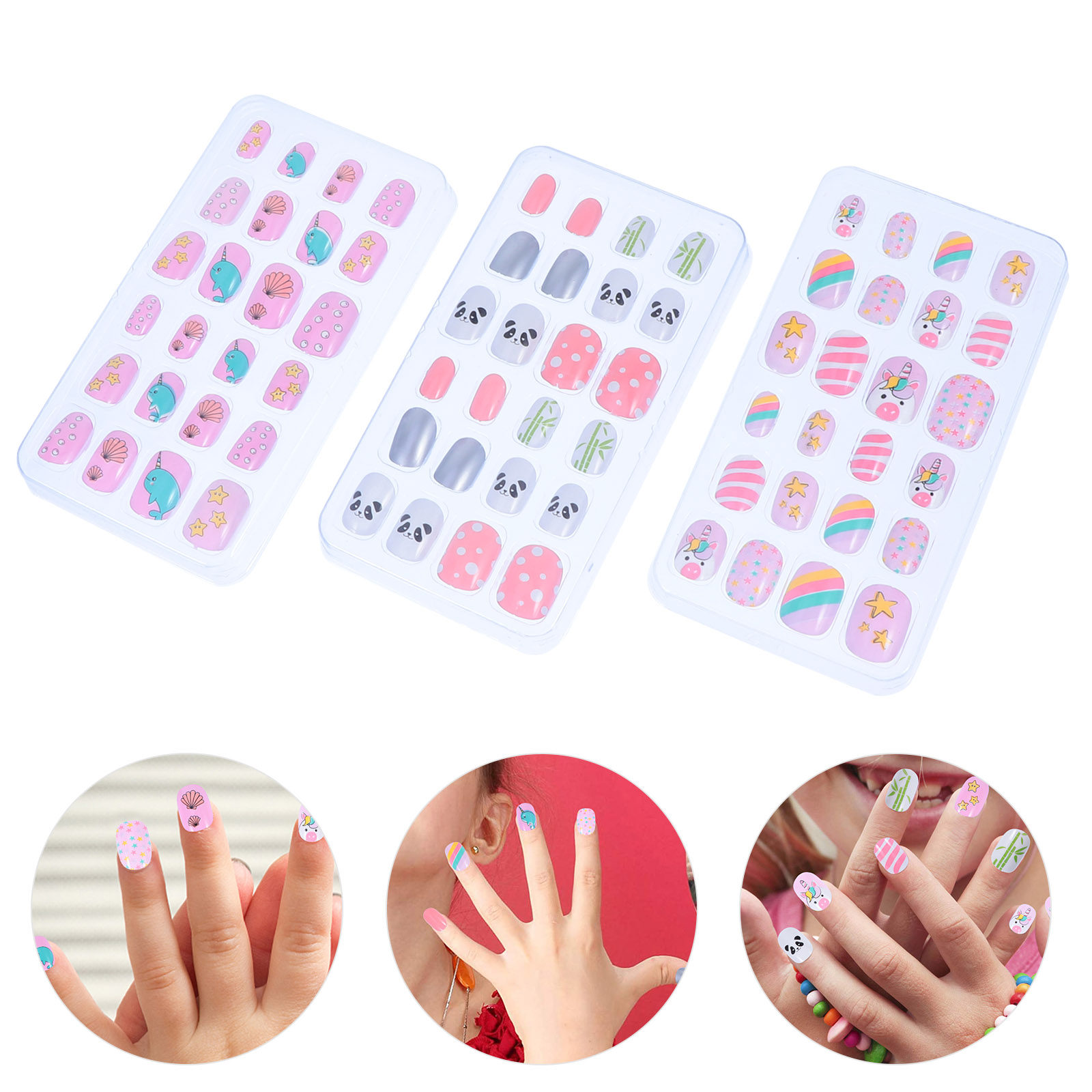 Gardening Tools Kit For Kids - Children Nail Stickers Hydroponic Kit Sponges