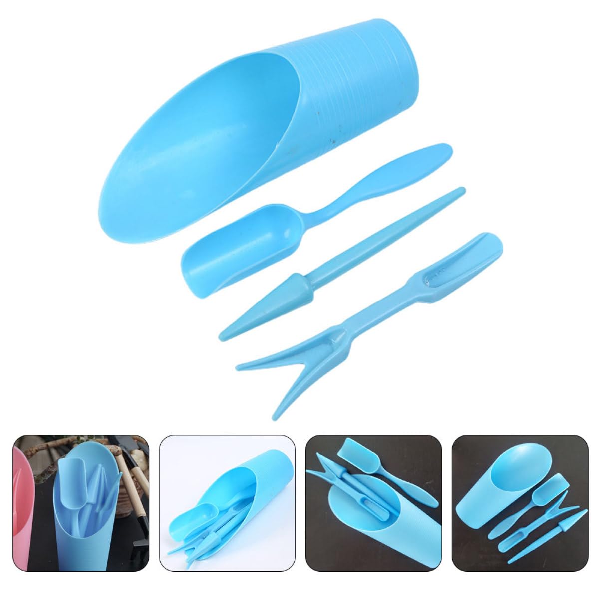 4pcs/set, Plastic Durable Buck - đánh giá và giá Gardening Tools Hand