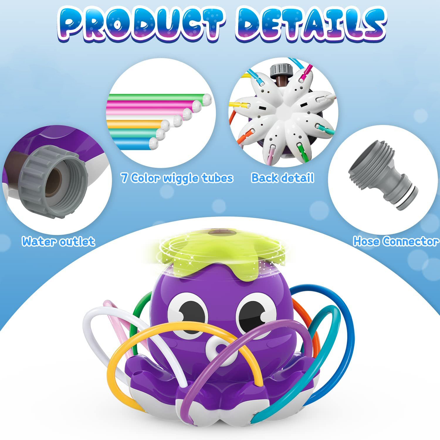 Outdoor Water Sprinkler Baby T - đánh giá và giá Gardening Tools 2 Year Old