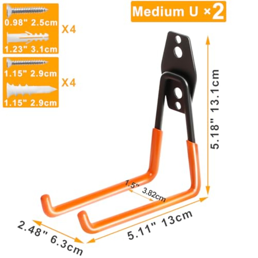 Heavy Duty Wall Hook for Tool/ - đánh giá và giá Gardening Tools Water