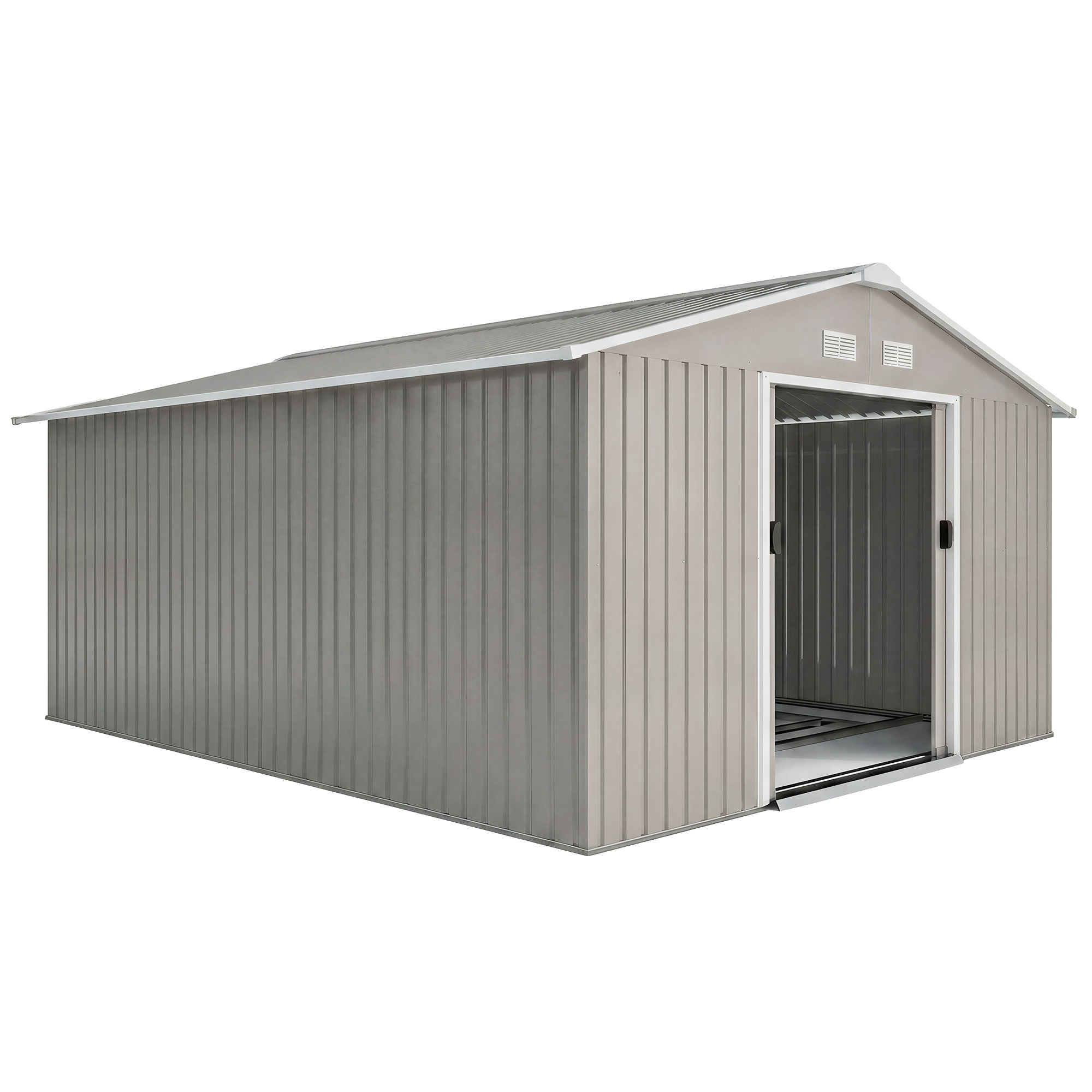 13' X 11' Steel Outdoor Utilit - đánh giá và giá Gardening Tools Of