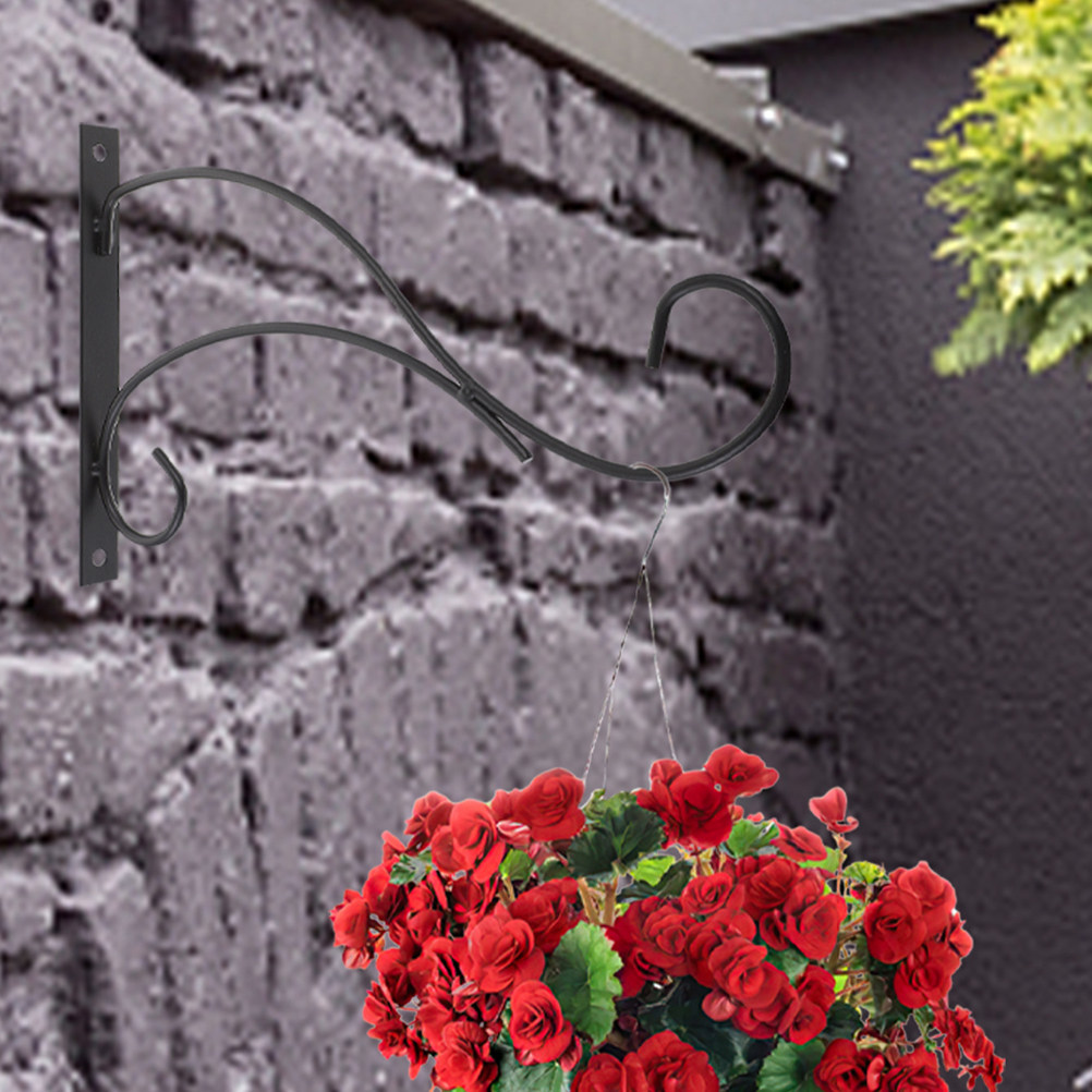 4Pcs Heavy Duty Iron Hanging P - đánh giá và giá Hanging Planter Basket