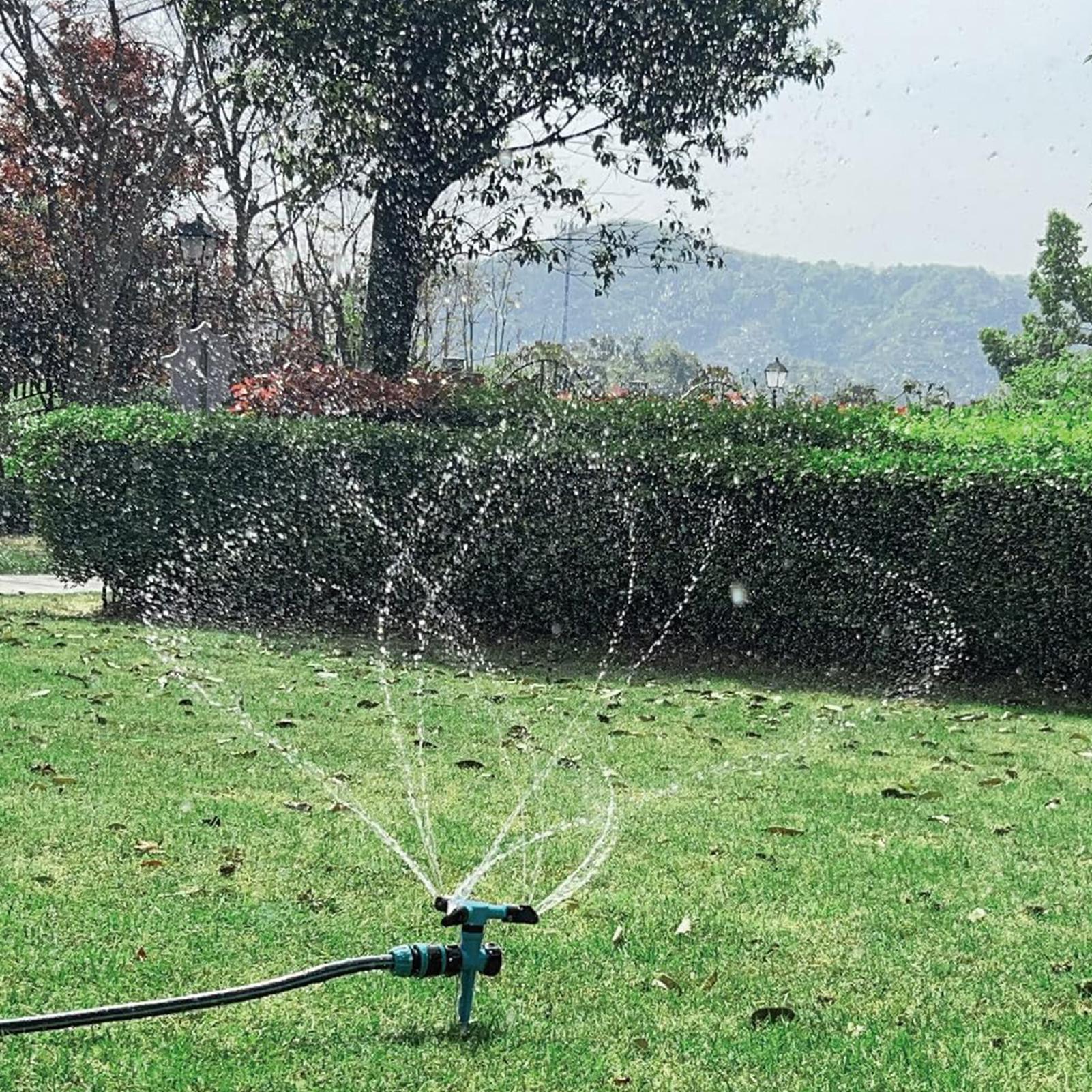Automatic Rotating Water Sprin - đánh giá và giá Gardening Tools Water