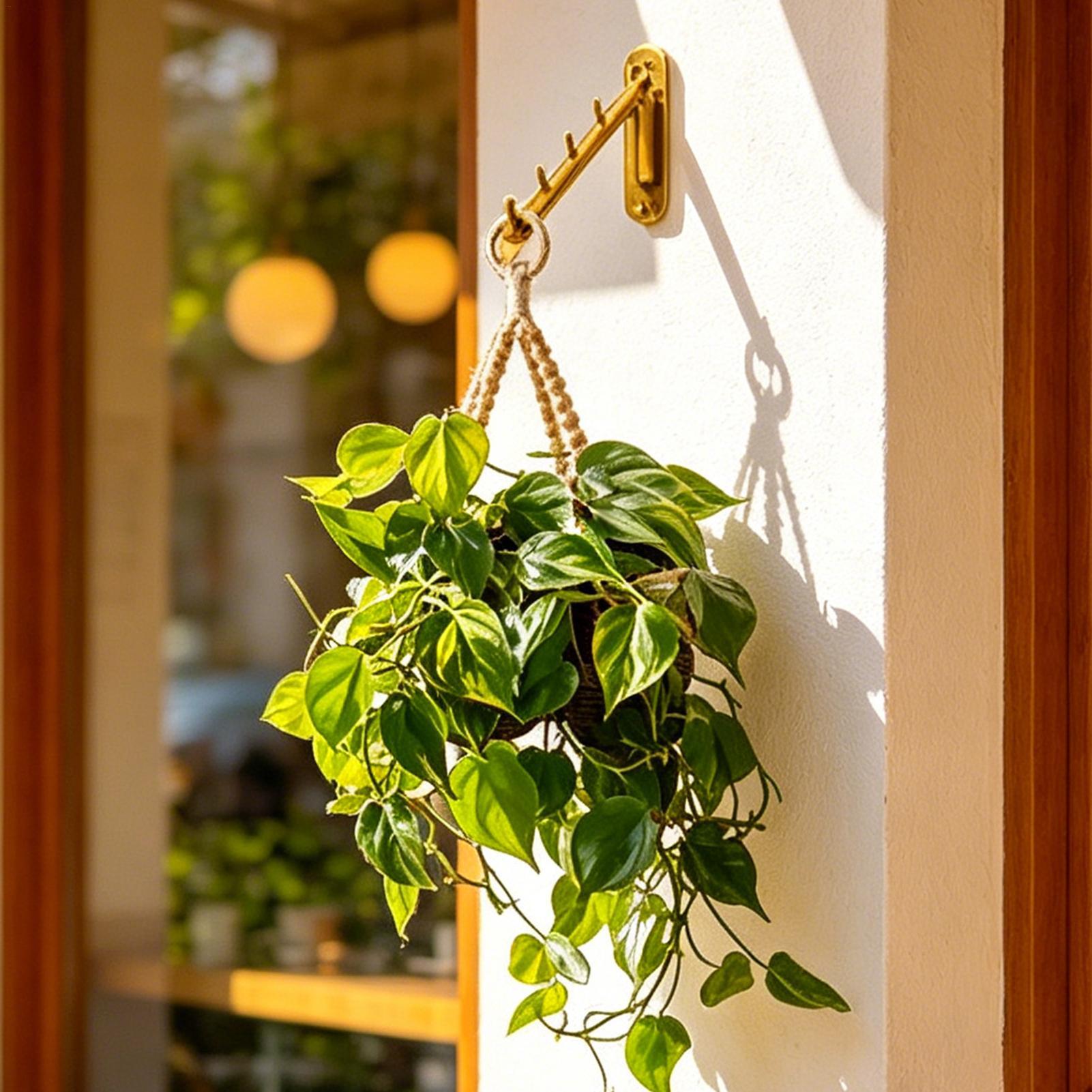 Wall-mounted plant rack plante - đánh giá và giá Hanging Planter Basket