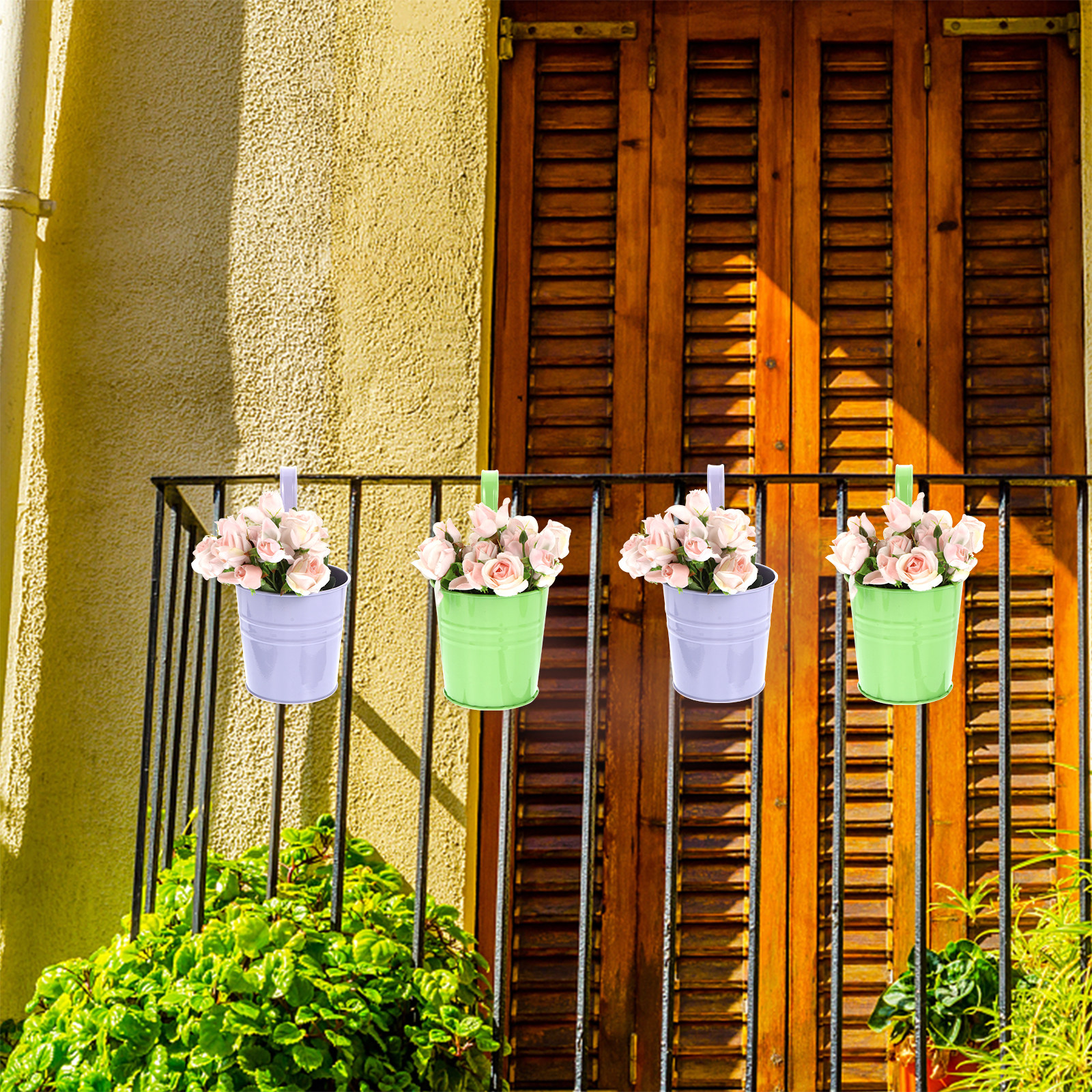 6 PCS Hanging Basket Planter f - đánh giá và giá Hanging Planter Basket
