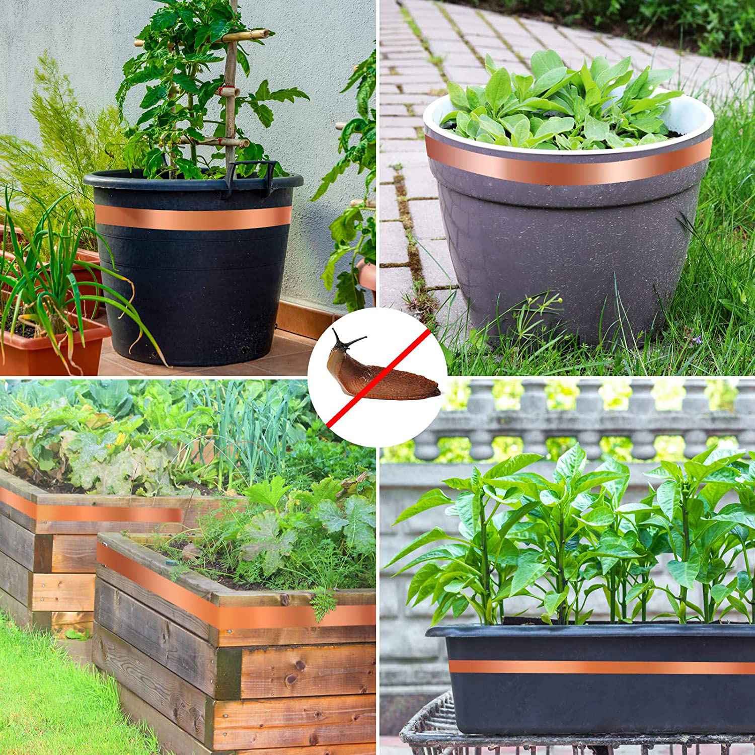 KEKA Snail Protection, Copper  - đánh giá và giá Gardening Hand Tools B&Q