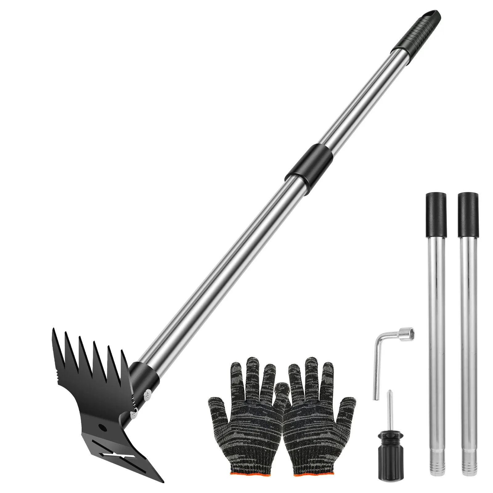 Garden Thatch Rake Stainless S - đánh giá và giá Weed Puller