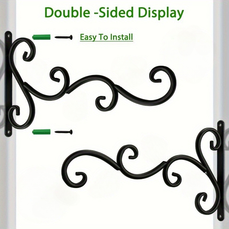 2pcs Wall-mounted Plant Rack f - đánh giá và giá Hanging Planter Basket
