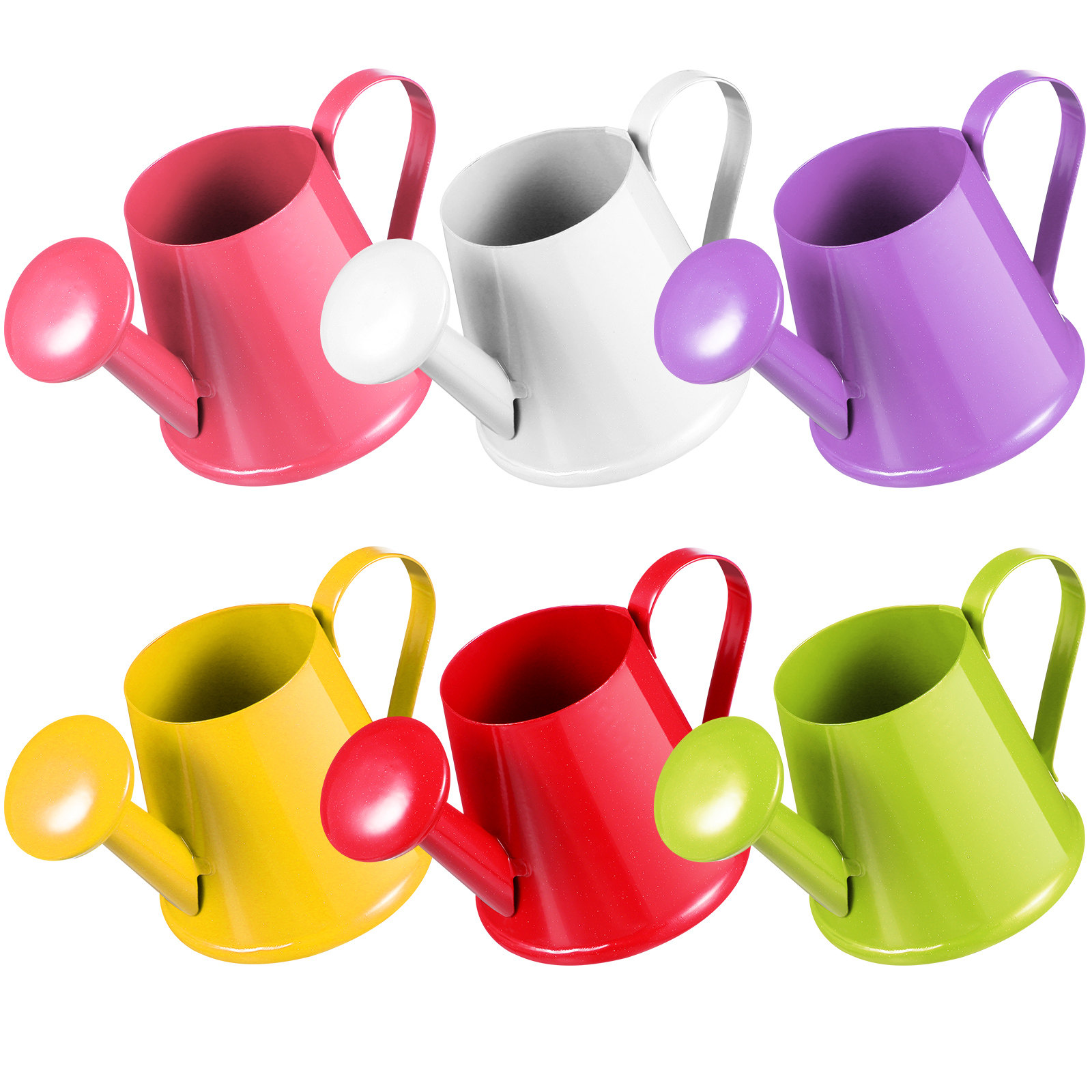 6Pcs Mini Metal Watering Can C - đánh giá và giá Gardening Tools Photo
