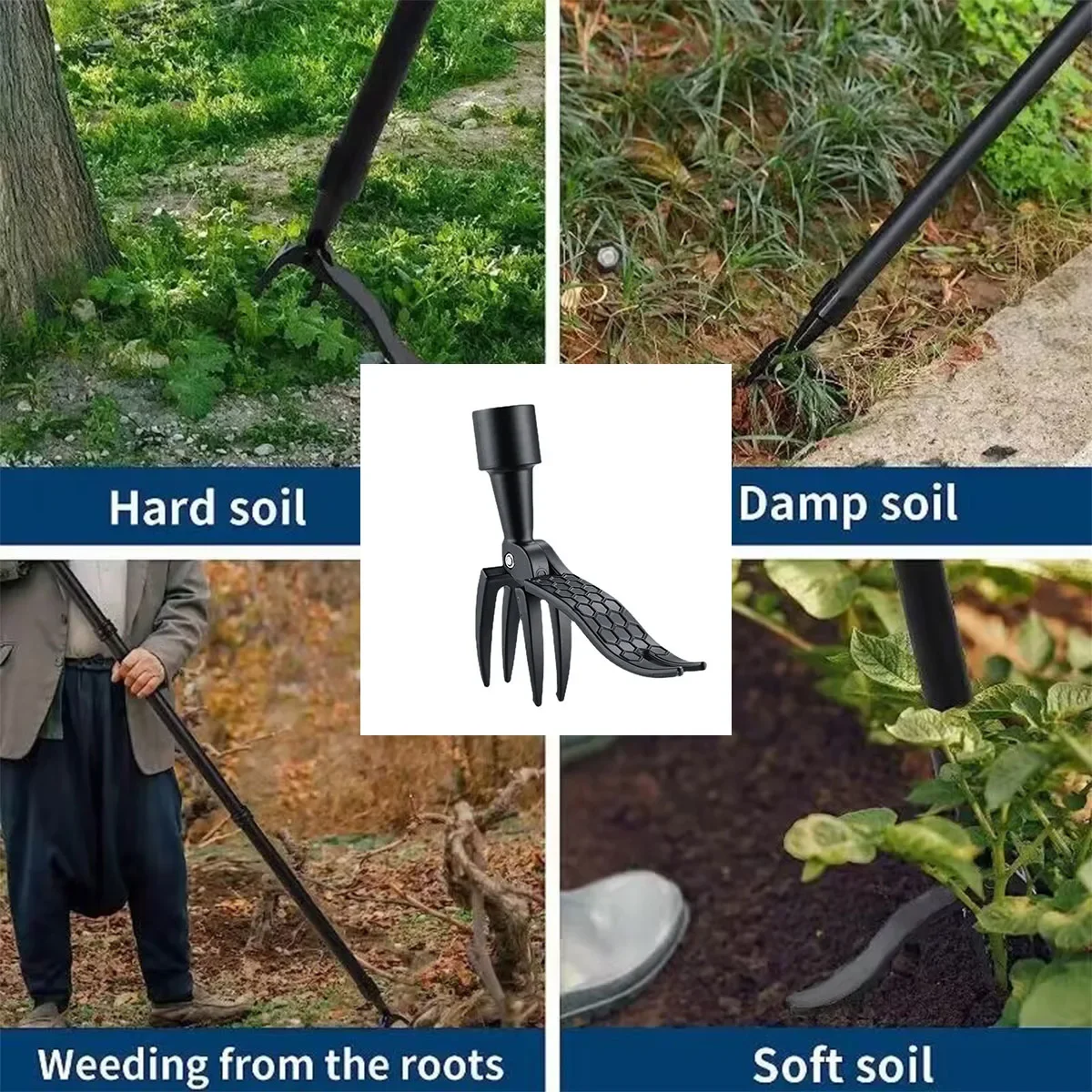 Stand Up Weed Puller Tool with - đánh giá và giá Weed Puller