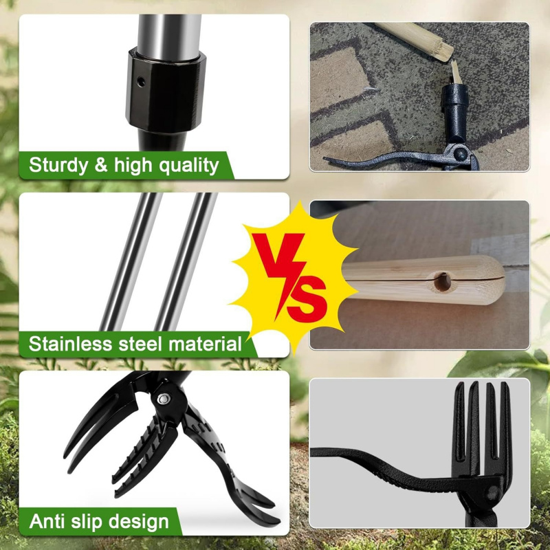 Weeding tool，Stand-up manual w - đánh giá và giá Weed Puller