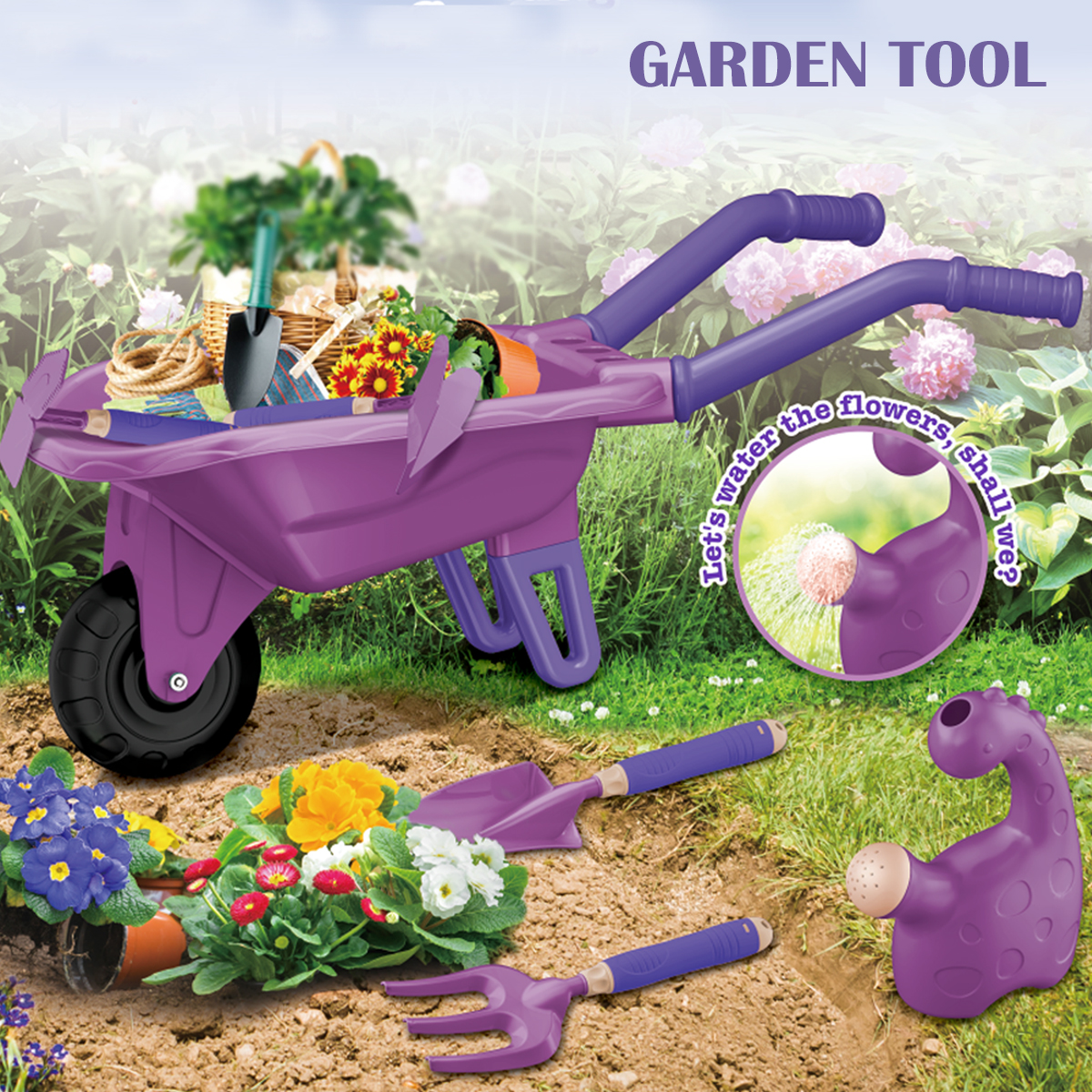 Gardening Tool Set Toys for ki - đánh giá và giá Gardening Tools Kit For Kids