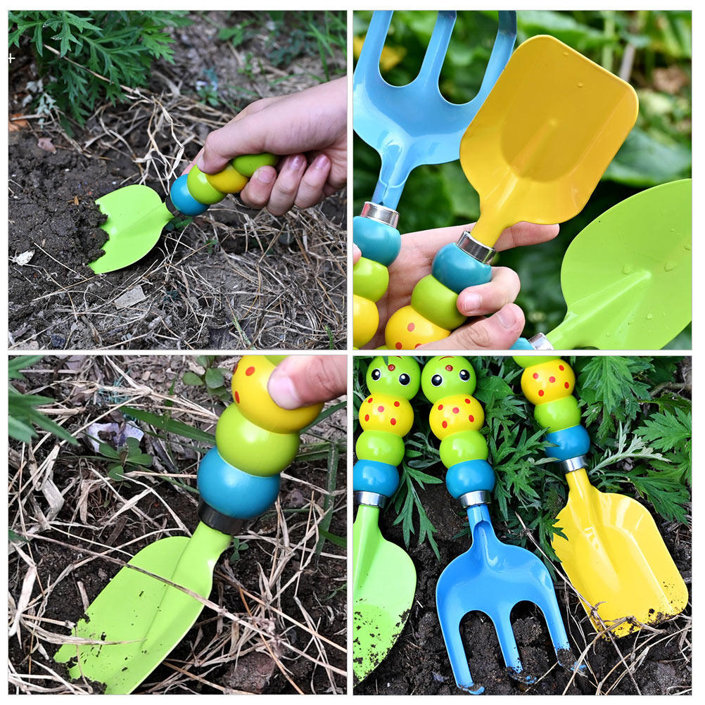 3Pcs Kids Gardening Kit Garden - đánh giá và giá Gardening Tools Kit For Kids