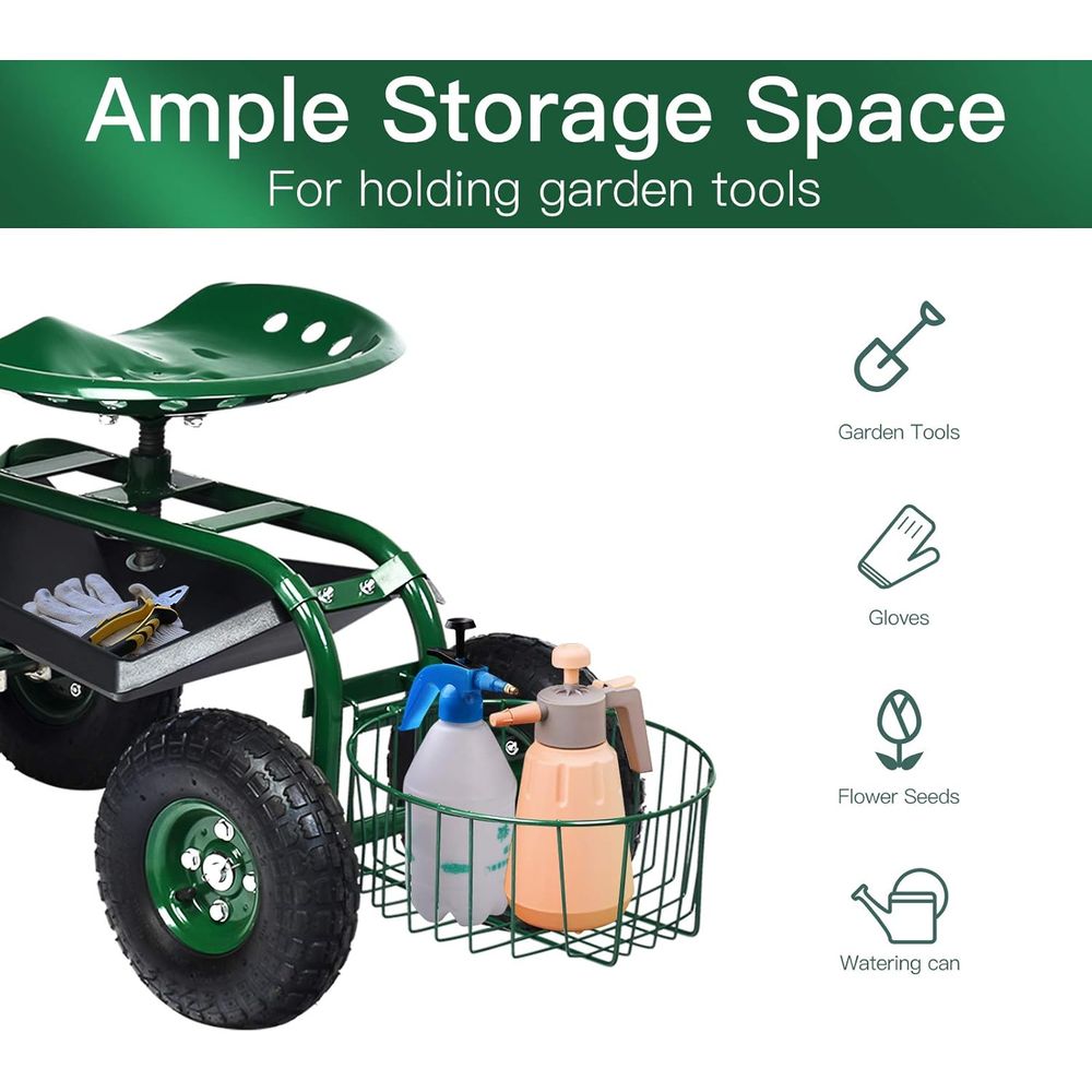Garden Cart with Seat, Gardeni - đánh giá và giá Gardening Tools B&Q