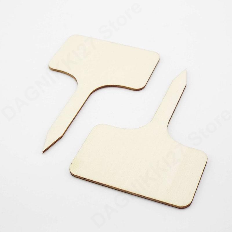 10x T-Type Wooden Plant Labels - đánh giá và giá Gardening Tools Types