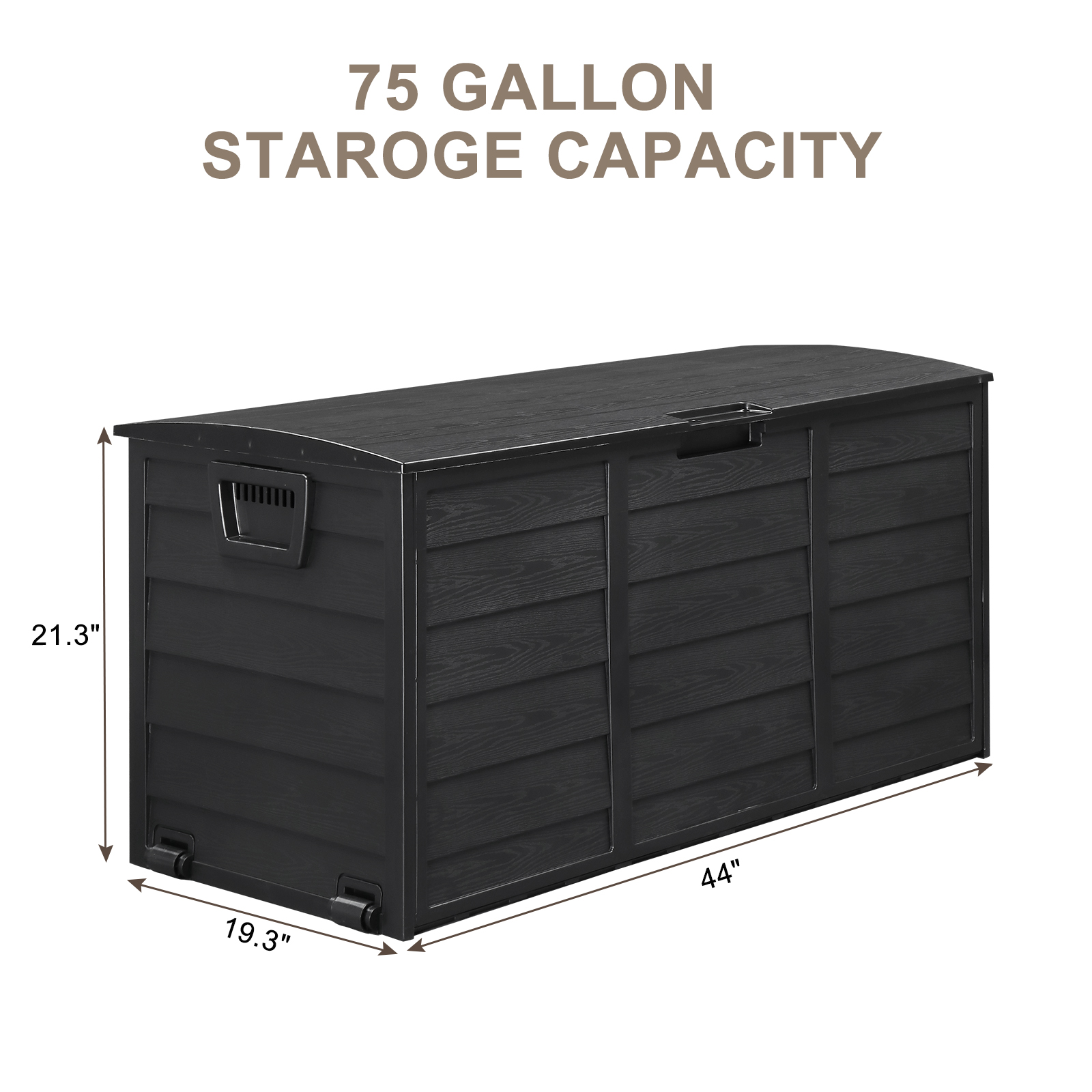75gal 280L Outdoor Garden Plas - đánh giá và giá Gardening Tools Organizer