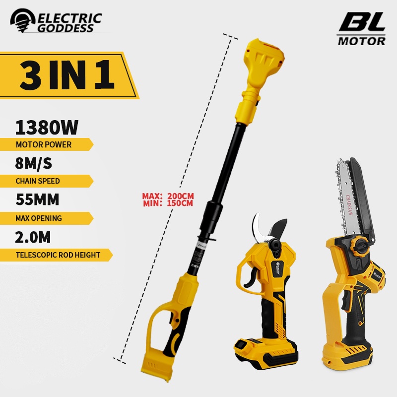 Brushless 6 Inch Electric Chai - đánh giá và giá Essential Gardening Tools