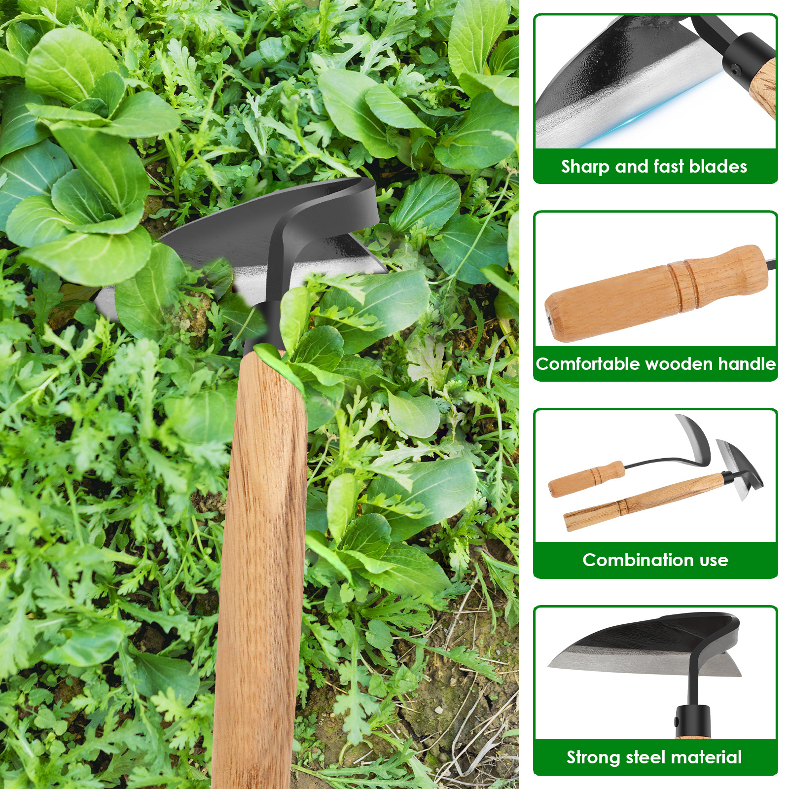 2/1Pcs Hand Weeding Hoe Japane - đánh giá và giá Gardening Tools Japanese