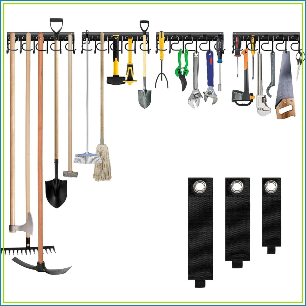 Metal Garage Tool Organizer Wa - đánh giá và giá Gardening Tools Organizer