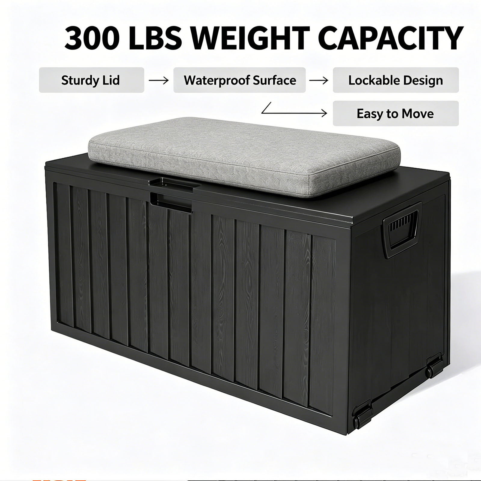 75 Gallon Outdoor Resin Deck S - đánh giá và giá Gardening Tools Organizer