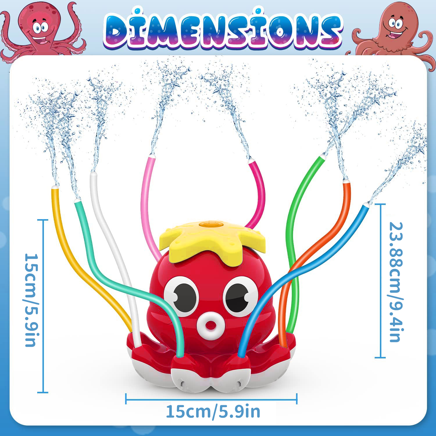 Summer pool toys Octopus Sprin - đánh giá và giá Gardening Tools 2 Year Old