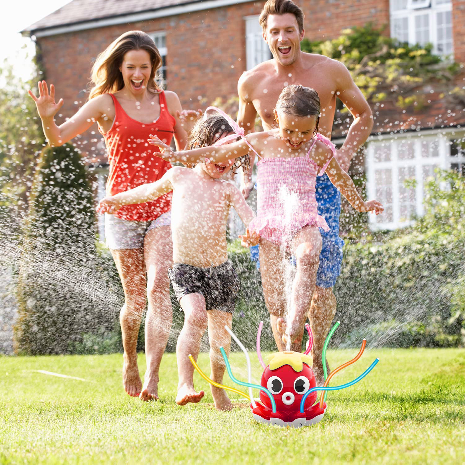 Summer pool toys Octopus Sprin - đánh giá và giá Gardening Tools 2 Year Old