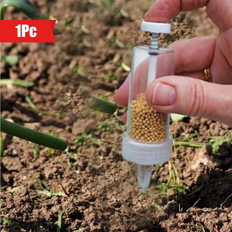 1pc Handheld Seed Dispenser, M - đánh giá và giá Essential Gardening Tools