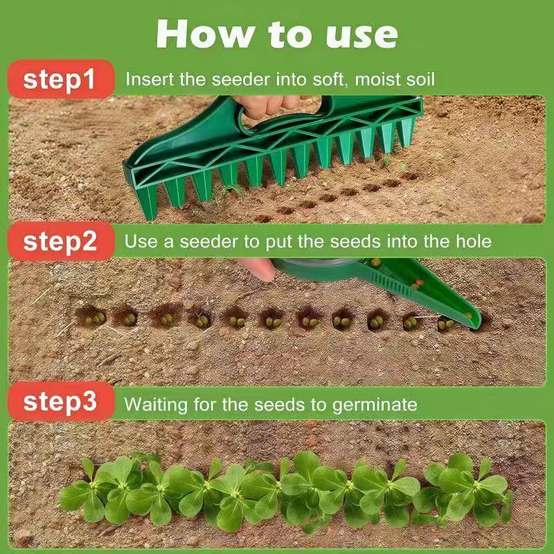 Quick Seeding Puncher, Soil Ho - đánh giá và giá Gardening Tools Must Haves