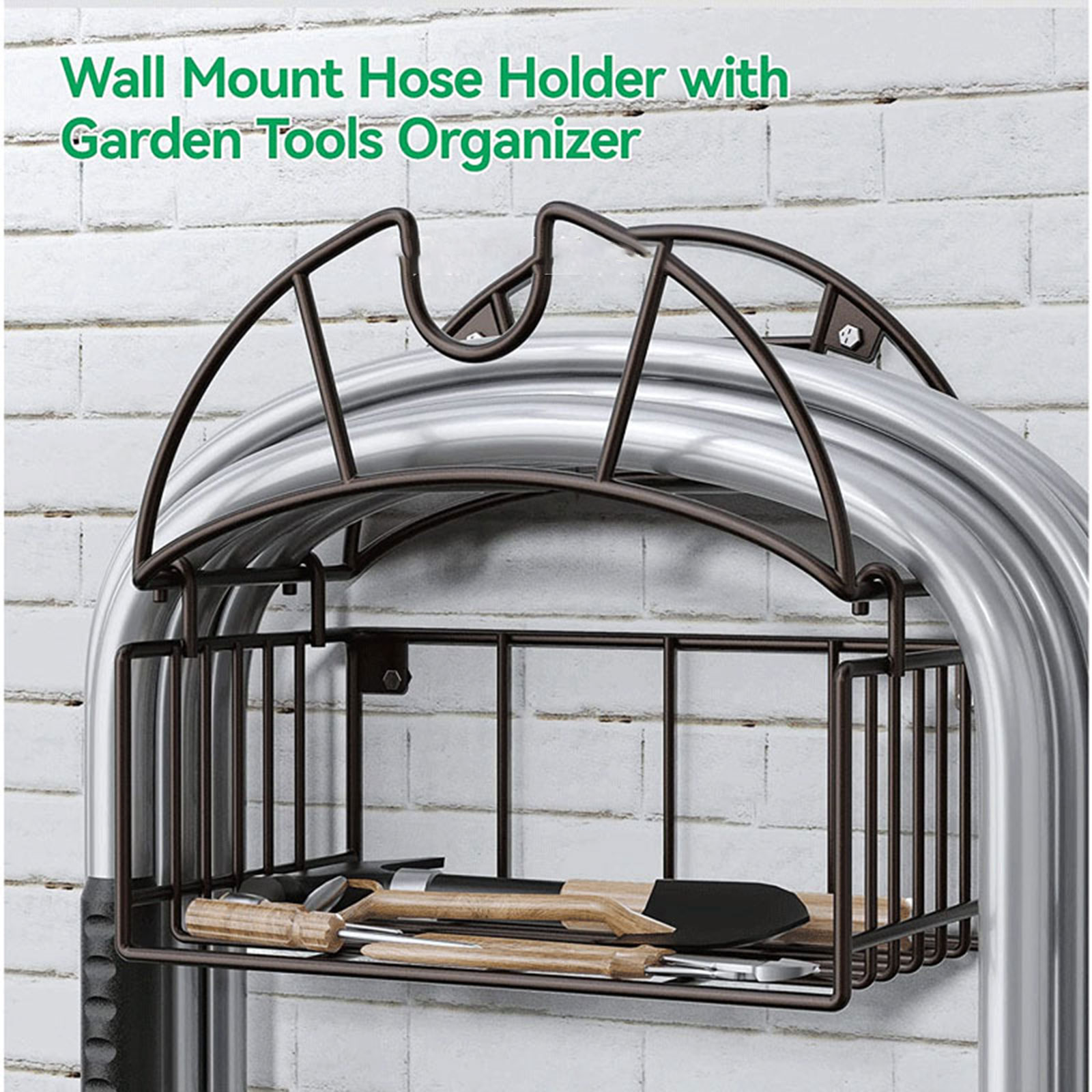 Wall Mount Garden Hose Holder  - đánh giá và giá Gardening Tools Organizer