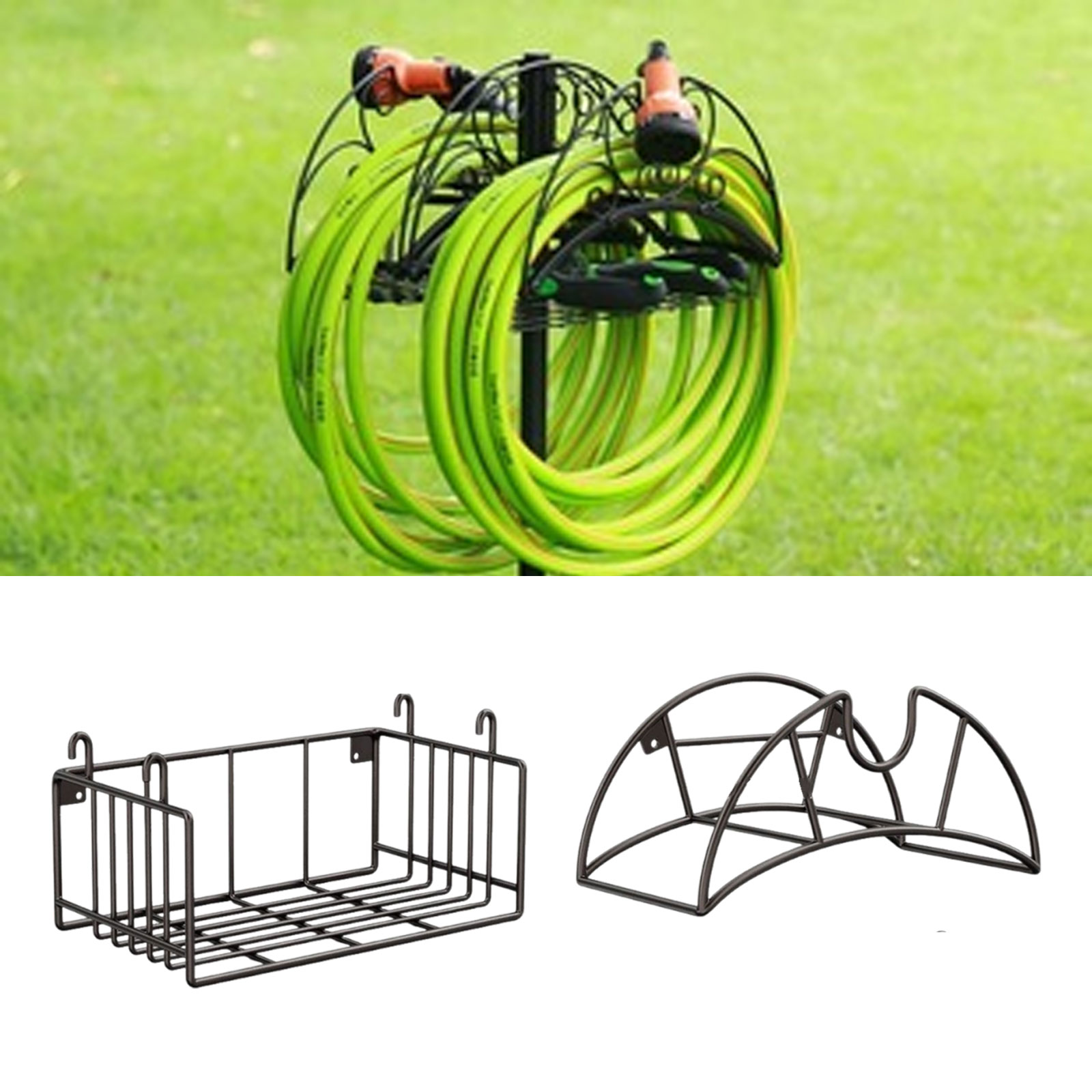 Wall Mount Garden Hose Holder  - đánh giá và giá Gardening Tools Organizer
