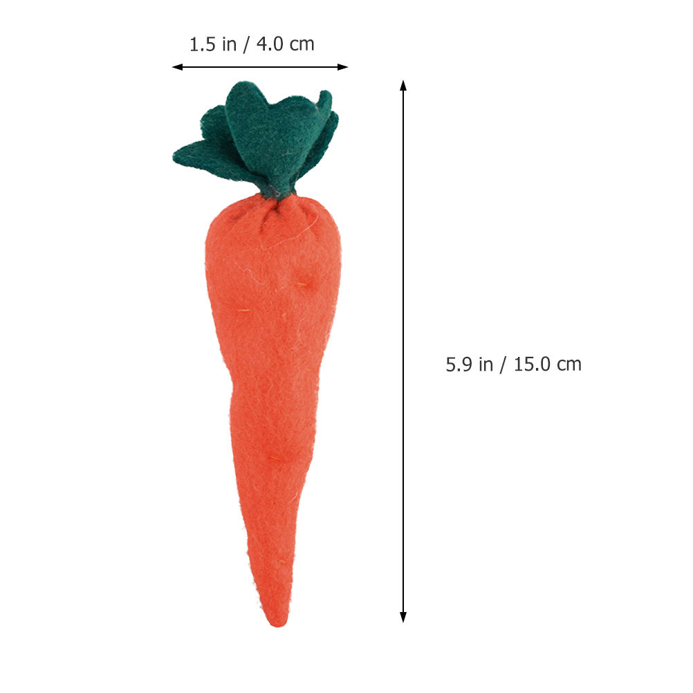 3Pcs Easter Carrot Decor Simul - đánh giá và giá Gardening Tools Photo