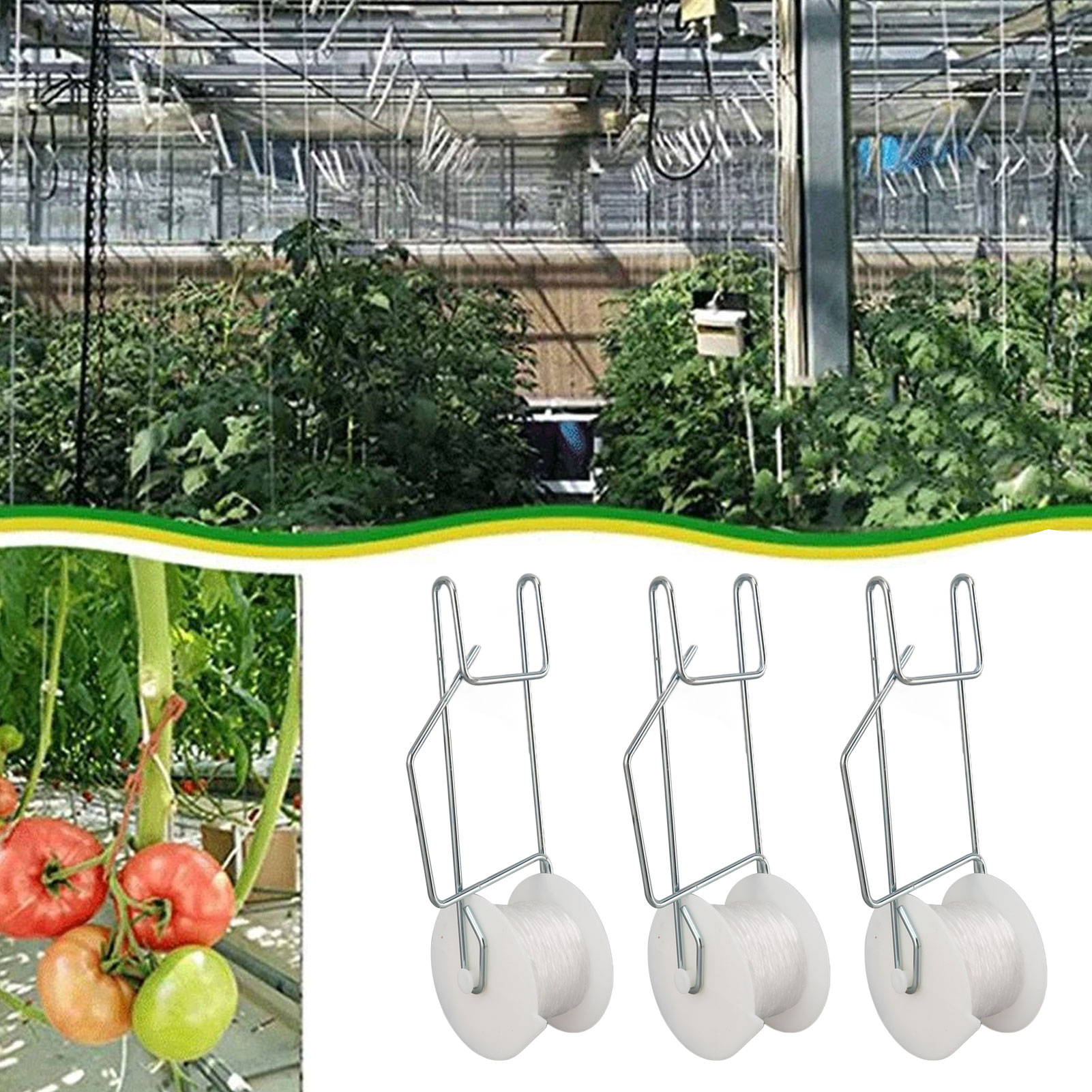 6-50pcs Tomato Support Hooks T - đánh giá và giá Essential Gardening Tools