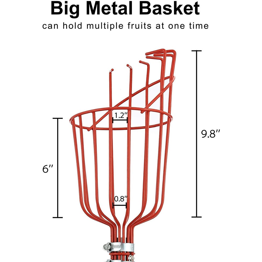 260cm Fruit Picker, Adjustable - đánh giá và giá Gardening Tools Organizer