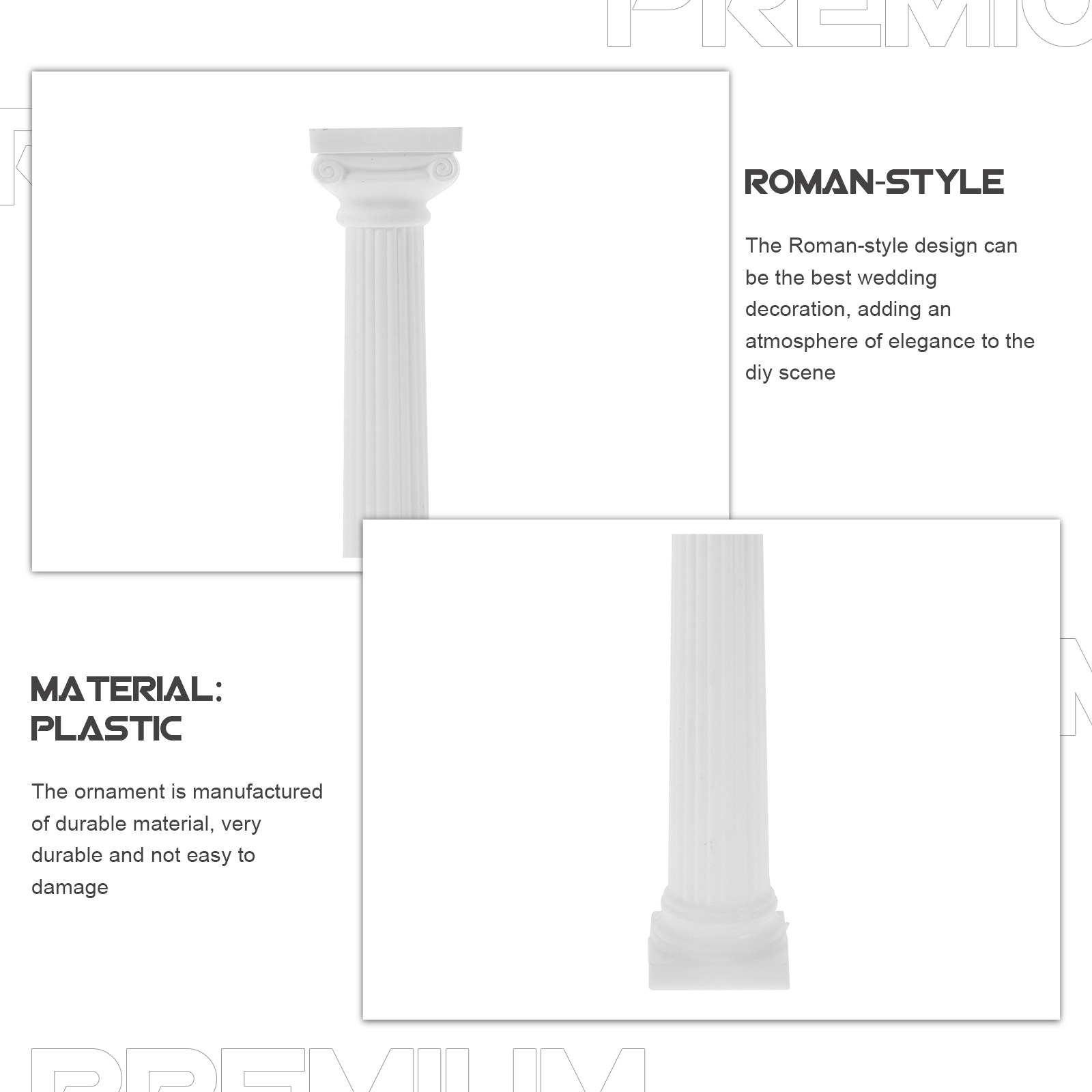 6Pcs Roman Pillar Decor Mini C - đánh giá và giá Gardening Tools Photo
