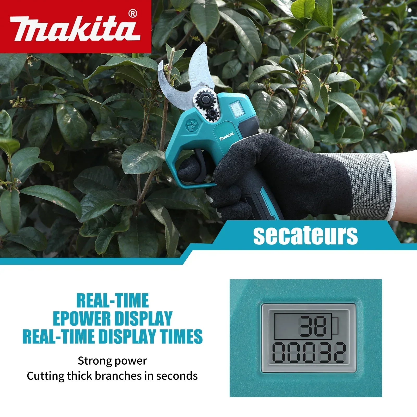 Makita 18V Garden Pruner Tool  - đánh giá và giá Essential Gardening Tools